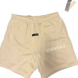 Mens Essentials Fear of God Dusty Beige Shorts Multiple Sizes New